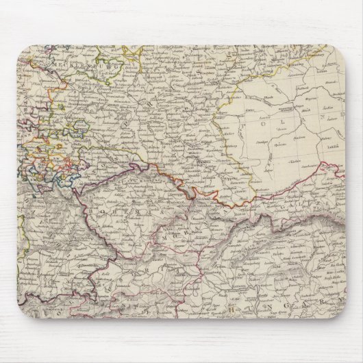 Algemene kaart Duitsland Muismat (Voorkant)