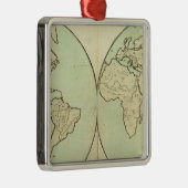 Algemene kaart metalen ornament (Rechts)