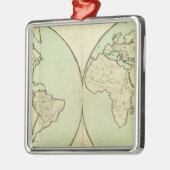 Algemene kaart metalen ornament (Links)