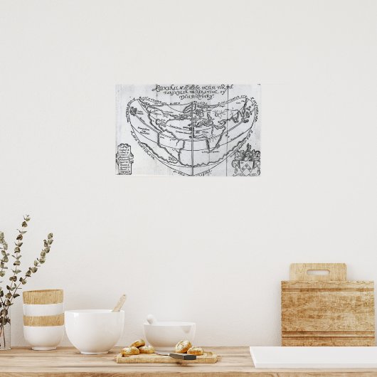 Algemene kaart poster (Keuken)