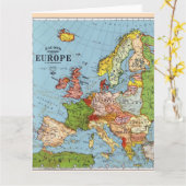 Algemene kaart van de Europa 20e eeuw (Gele Bloem)