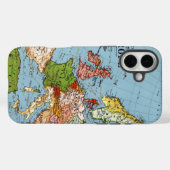 Algemene kaart van de  Europa 20e eeuw Case-Mate iPhone Case (Achterkant (horizontaal))