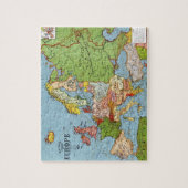 Algemene kaart van de  Europa 20e eeuw Legpuzzel (Verticaal)