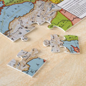 Algemene kaart van de Europa 20e eeuw Legpuzzel (Zijkant)
