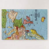 Algemene kaart van de  Europa 20e eeuw Legpuzzel (Horizontaal)
