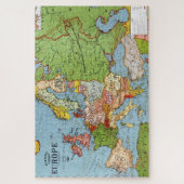 Algemene kaart van de  Europa 20e eeuw Legpuzzel (Verticaal)
