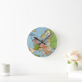 Algemene kaart van de  Europa 20e eeuw Ronde Klok (Huis)