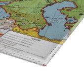 Algemene kaart van de Europa 20e eeuw Snijplank (Hoek)