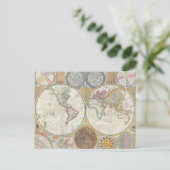  algemene kaart van de wereld (Staand voorkant)