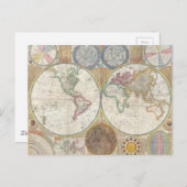  algemene kaart van de wereld (Voorkant / Achterkant)