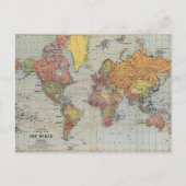 algemene kaart van de wereld (Voorkant)