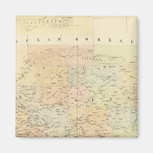 Algemene kaart van Europa Magneet (Voorkant)