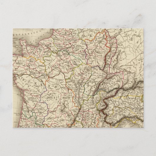 Algemene kaart van Gaul (Voorkant)