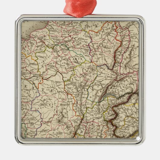 Algemene kaart van Gaul Metalen Ornament (Voorkant)