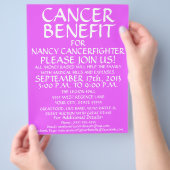 Algemene kankerbijsluiter flyer (Hand)