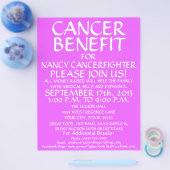 Algemene kankerbijsluiter flyer (Enkel)