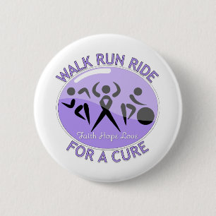 Algemene kankerlooppas voor een kuur ronde button 5,7 cm