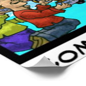 Algemene katten dromen Funny Collectible Art Poste Poster (Hoek)