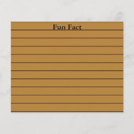 Algemene Kennis & Leuke Feiten Flashcards