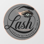 Algemene Luxe Wimper Extensies Salon Spa Raamsticker (Vel)