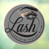 Algemene Luxe Wimper Extensies Salon Spa Raamsticker (Vel 3)