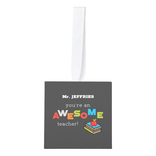 Algemene onderwijsdag, Geweldige Decoratie (Voorkant)