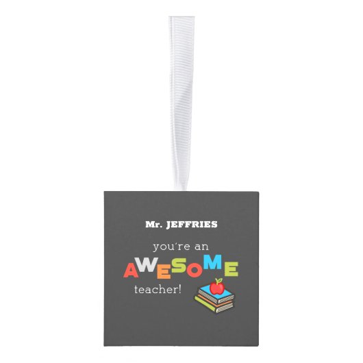 Algemene onderwijsdag, Geweldige Decoratie (Rechts)