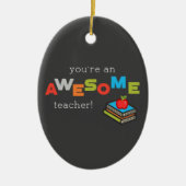 Algemene onderwijsdag, Geweldige Keramisch Ornament (Voorkant)