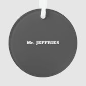 Algemene onderwijsdag, Geweldige Ornament (achterkant)