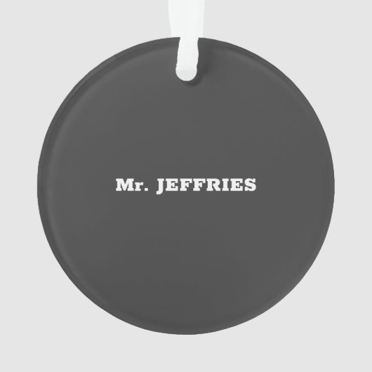 Algemene onderwijsdag, Geweldige Ornament (achterkant)