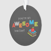 Algemene onderwijsdag, Geweldige Ornament (voorkant)