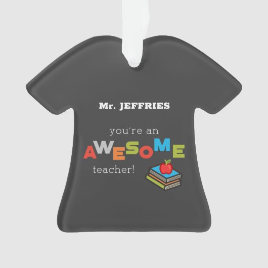 Algemene onderwijsdag, Geweldige Ornament (voorkant)