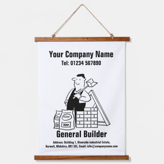 Algemene ontwerper Cartoon Ontwerphandleiding Hangend Wandkleed (Voorkant)