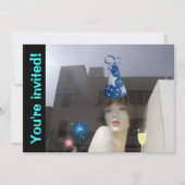 Algemene Partij/Uitnodigingen van het Nieuwjaar! Kaart (Voorkant)