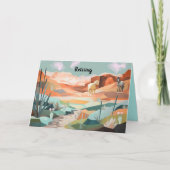 Algemene pensioenuitkering Kaart met Westerne Schi (Voorkant)