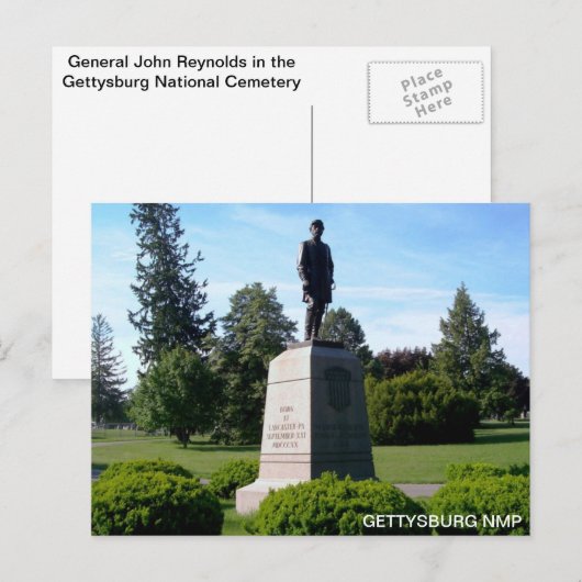 ALGEMENE REYNOLDS MONUMENT BRIEFKAART (Voorkant / Achterkant)