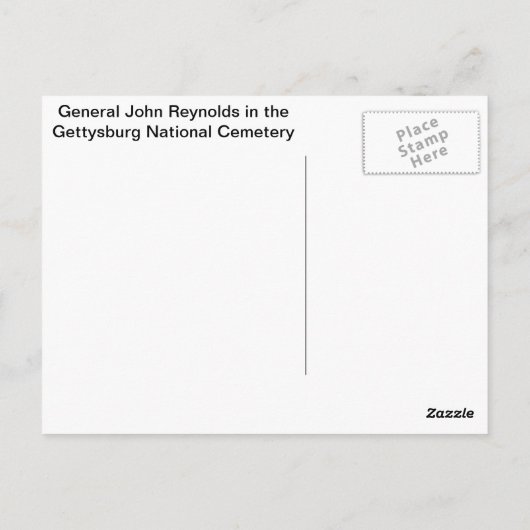 ALGEMENE REYNOLDS MONUMENT BRIEFKAART (Achterkant)