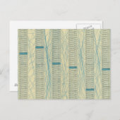 Algemene samenvattende verhoudingen briefkaart (Voorkant / Achterkant)