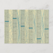 Algemene samenvattende verhoudingen briefkaart (Voorkant)