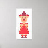 Algemene Soldaat Canvas Afdruk (Voorkant)