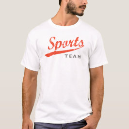 Algemene sportploeg t-shirt