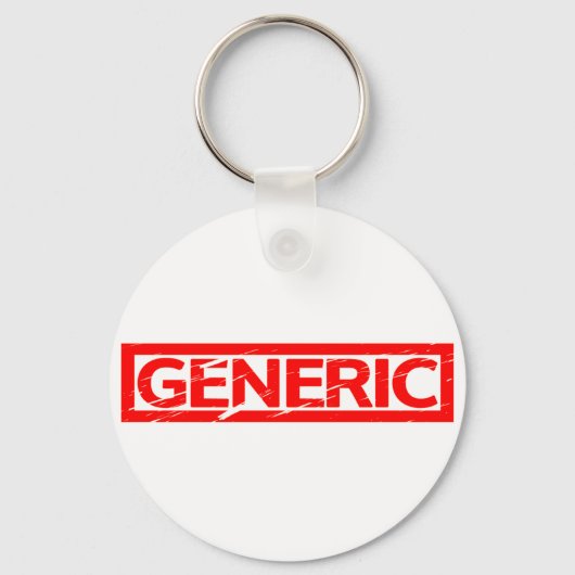 Algemene Stempel Sleutelhanger (Achterkant)