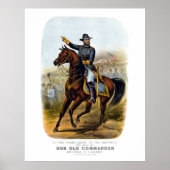 Algemene subsidie — Onze oude commandant Poster (Voorkant)