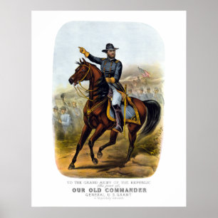 Algemene subsidie — Onze oude commandant Poster