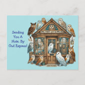 Algemene Uil Express  Briefkaart (Voorkant)