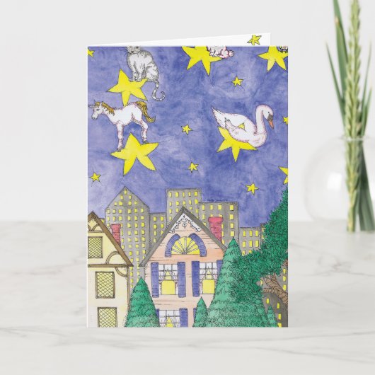 ALGEMENE VAKANTIE - Dromen Feestdagen Kaart (Voorkant)