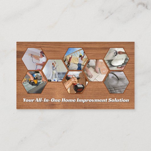 Algemene Visitekaartjes van aannemers (Achterkant)