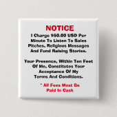 Algemene voorwaarden Button (Voorkant)