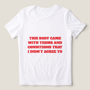 Algemene voorwaarden T-Shirt