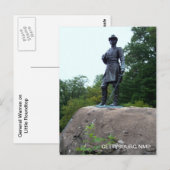 ALGEMENE WAARSCHUWING OP KLEINE RONDTOP BRIEFKAART (Voorkant / Achterkant)